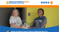 Desktop Screenshot of mealsonwheelswest.org